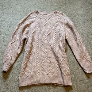 American Eagle Outfitters Cable Knit Sweater Dress